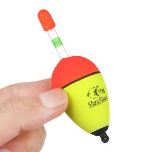 2Pcs EVA Luminous Fishing Night Float Light